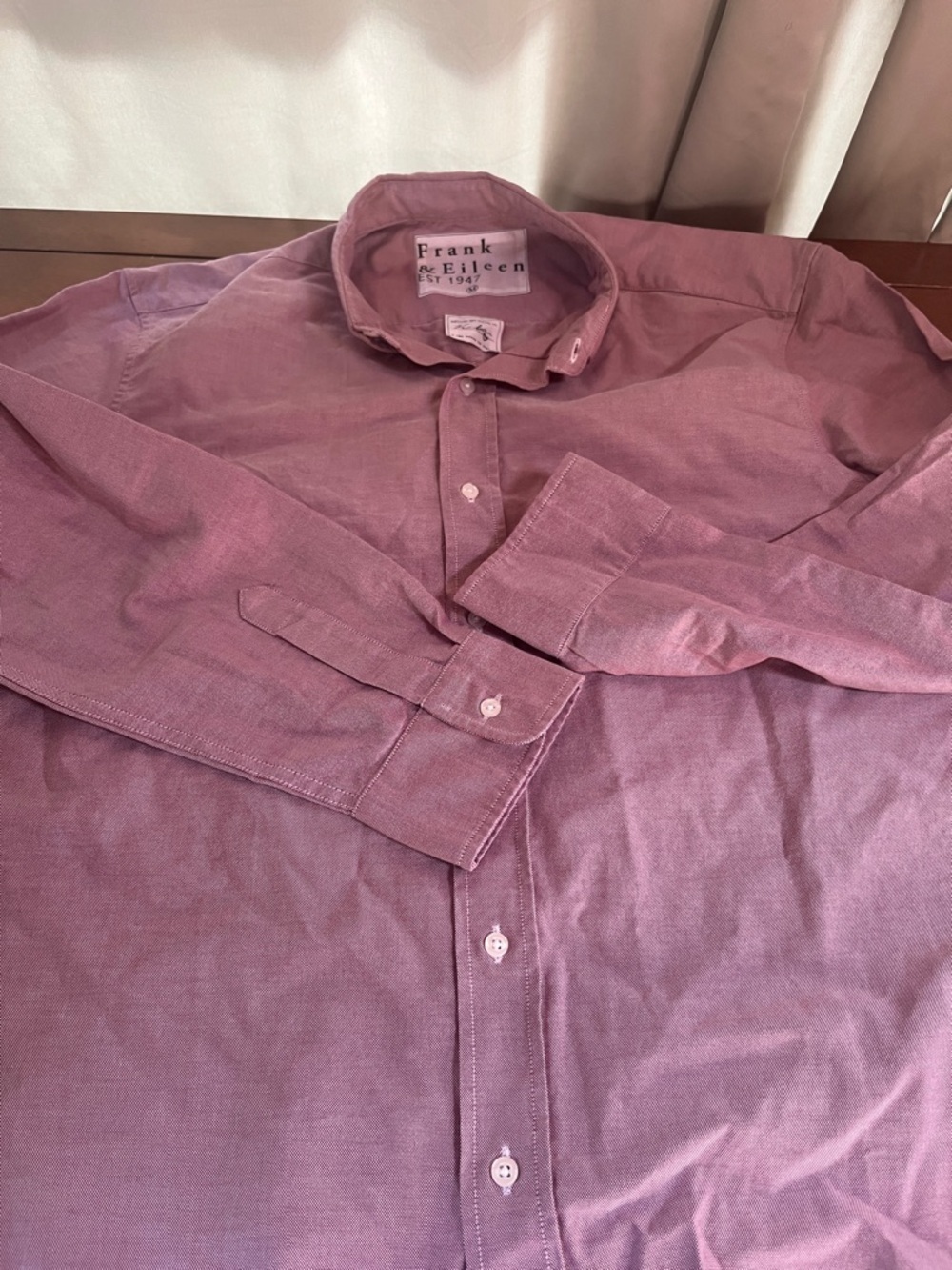 Frank & Eileen Men's Finbar Light Pink Red Shirt Size Multiple Sizes Available
